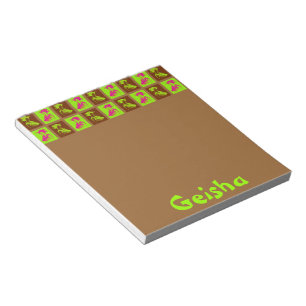 Pop Geishas Notepad