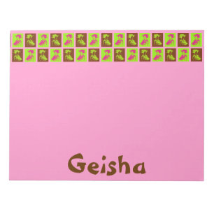 Pop Geishas Notepad