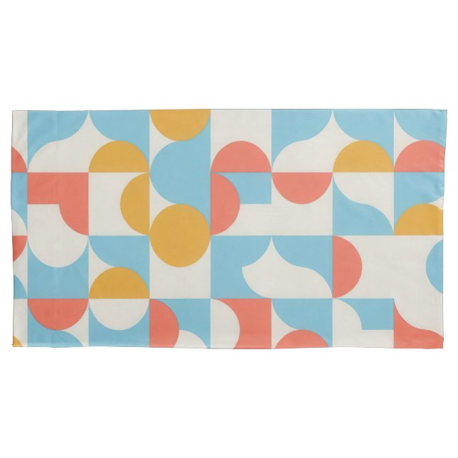 Pop Geometry Pillowcase (Front)