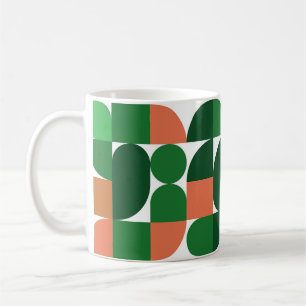 Pop Geometry Retro Mug – Colourful Mid-Century