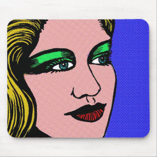 Pop Girl Mouse Pad