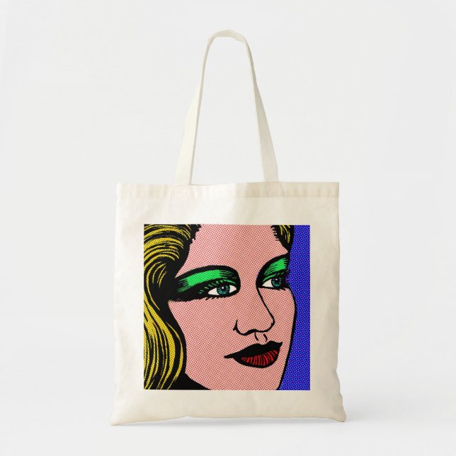 Pop Girl Tote Bag (Front)