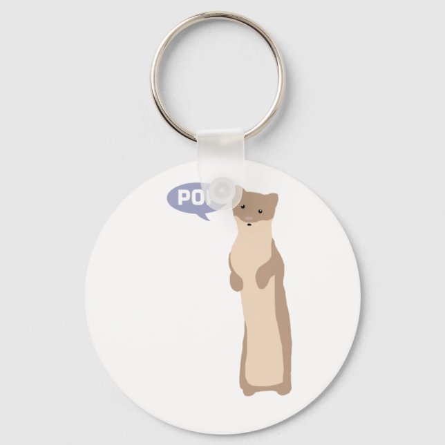 Pop Goes the Weasel Key Ring (Front)