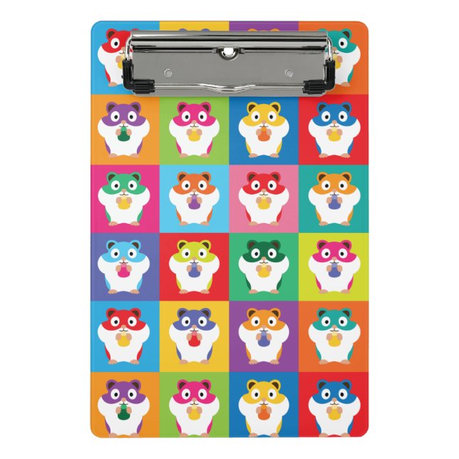 Pop Hamsters Mini Clipboard (Front)