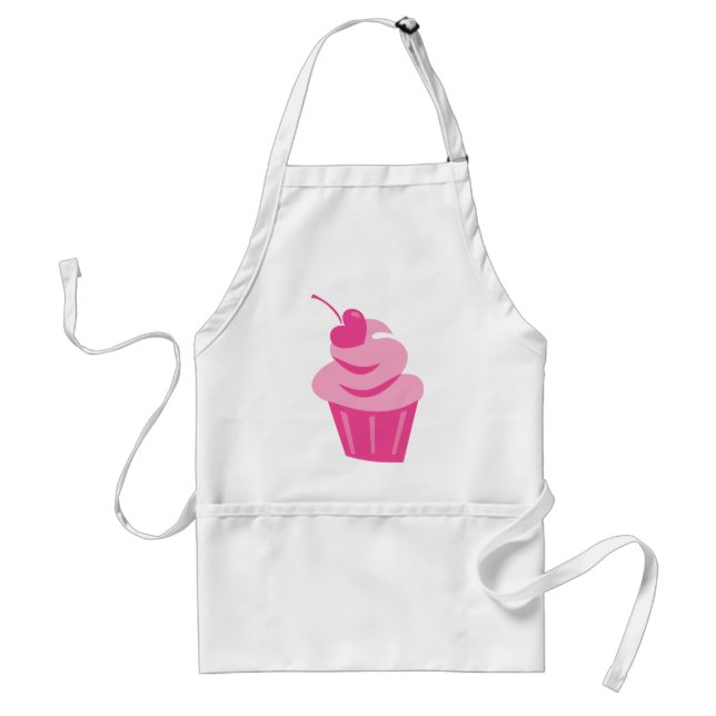 Pop Heart Cupcake Standard Apron (Front)