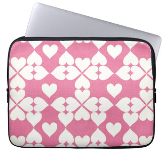 pop hearts laptop sleeve