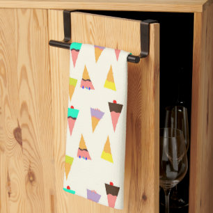 Pop Ice cones Kitchen Towel