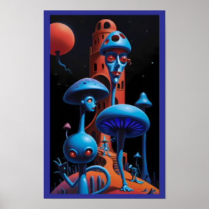 Pop into a Psychedelic Dream Poster