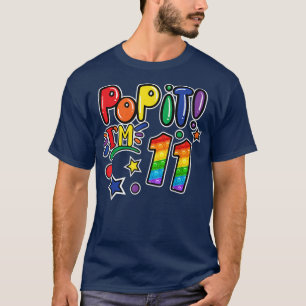Pop It 11st Birthday Girl Boys 11 Year Old Fidget T-Shirt