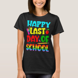 Pop It Happy Last Day Of School Funnny Kids Fidge T-Shirt