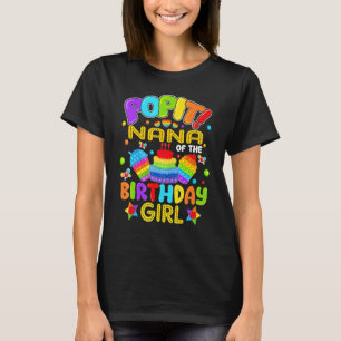 Pop It Nana Of The Birthday Girl Fidget Kids Famil T-Shirt