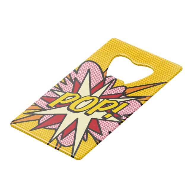 POP KA-POW Fun Retro Comic Book Pop Art (Front Angled)