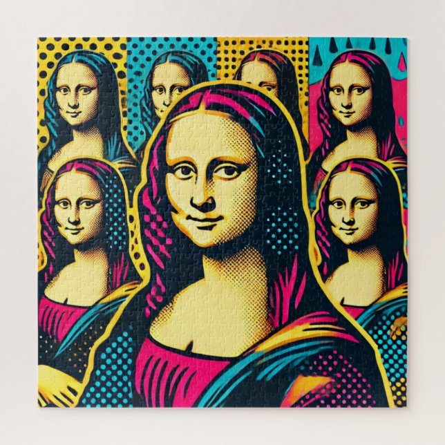 Pop Lisa Jigsaw Puzzle (Vertical)