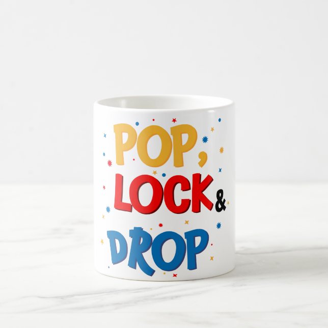 Pop, Lock & Drop Coffee Mug (Center)