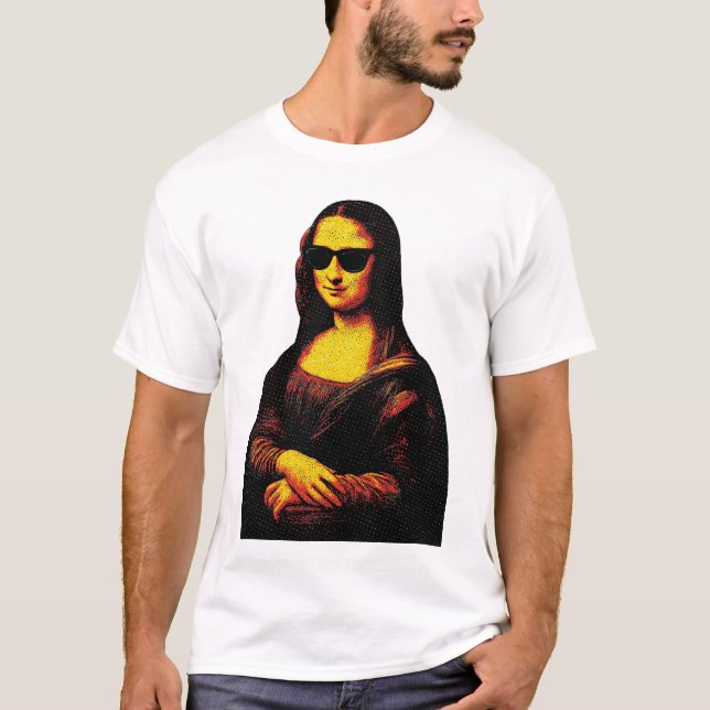 Pop Monna Lisa T-shirt (Front)