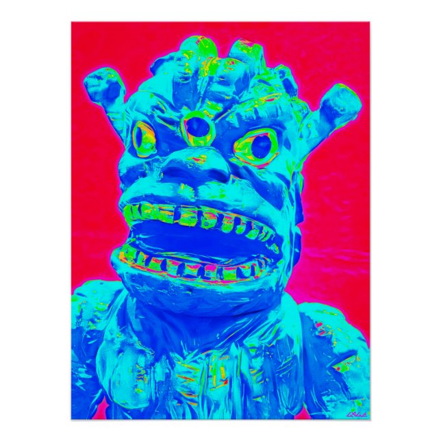 Pop Monster Attack Poster (Front)