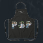 Pop multi photo modern typography elegant black apron<br><div class="desc">Create a heartfelt keepsake with this Minimal Modern Multi Photo Apron. Upload your favourite photos and add your own personalised message to make a truly one-of-a-kind gift. The clean and simple design lets your memories shine, while the sleek typography adds a stylish touch. Perfect for birthdays, anniversaries, Father’s Day, Mother’s...</div>