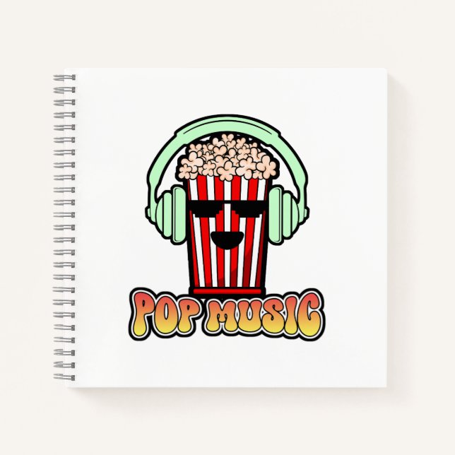 Pop Music      Notebook (Front)