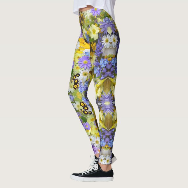 Pop of Colour: Fashion-forward Legging Styles (Left)