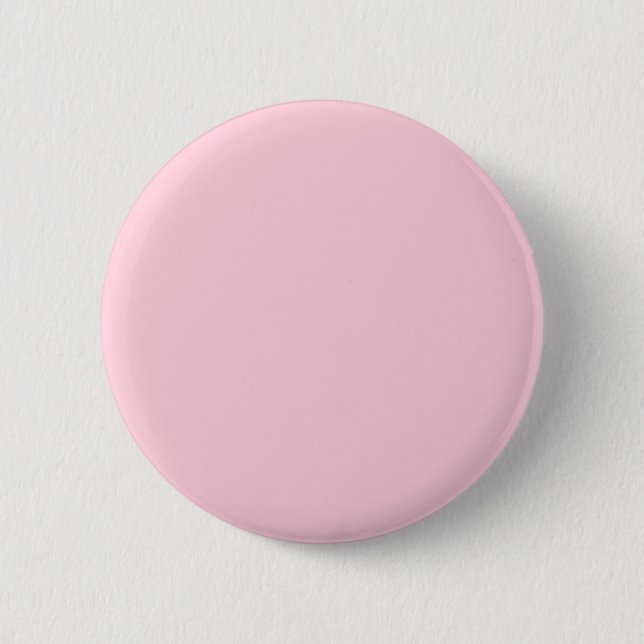 Pop of Colour PASTEL PINK Custom Zazzle Gift 3 6 Cm Round Badge (Front)