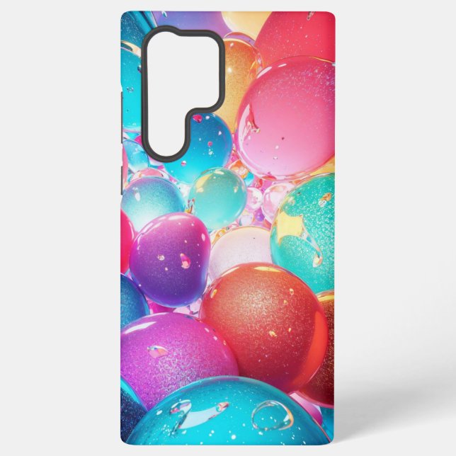 Pop of Sparkle Phone Case (Back)