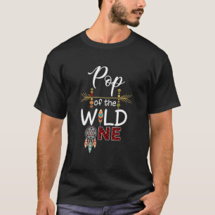 Pop Of The Wild One Funny 1St Birthday First Thing T-Shirt