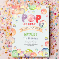 Pop on over! Soap bubbles birthday kid