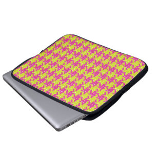 Pop Pied de Poule Laptop Bag