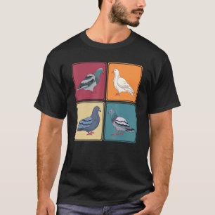 Pop Pigeon Breeder Animal Bird Pigeon T-Shirt