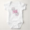 Pop Pink Pow - Baby Jersey Bodysuit (White)