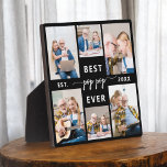 Pop Pop Grandfather Grandchildren Photo Collage Plaque<br><div class="desc">Capture the love between Pop Pop and his grandchildren with our Grandfather Grandchildren Photo Collage Plaque. This personalised plaque features a heartwarming photo collage, beautifully displaying cherished moments shared between Poppy and his beloved grandchildren. Surrounding the photos is the endearing title "Poppy, " adding a special touch to the design....</div>