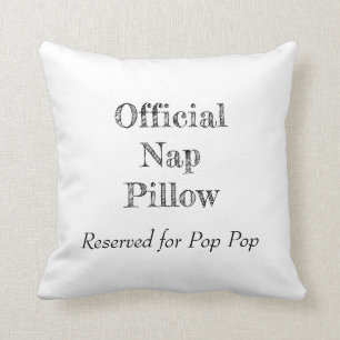 Pop Pop Nap Pillow