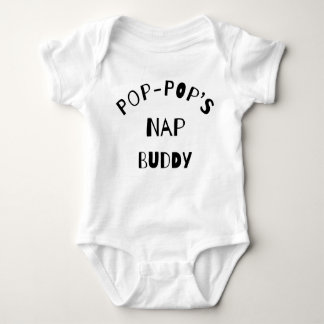 Pop pop's nap buddy outfit baby bodysuit