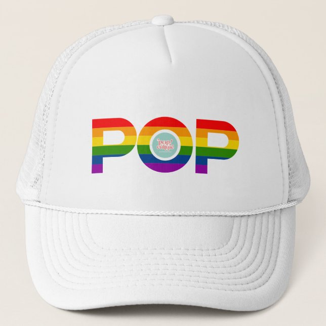 Pop Pride Trucker Hat (Front)