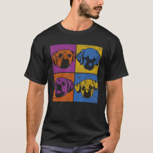 Pop Puggle Owner Dog Animal Pet Cute Puggle T-Shirt