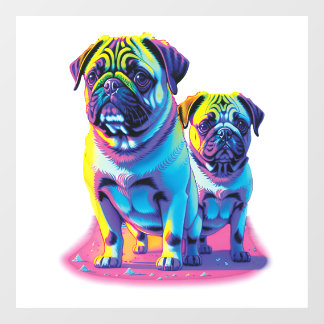 Pop Pugs in Pink 