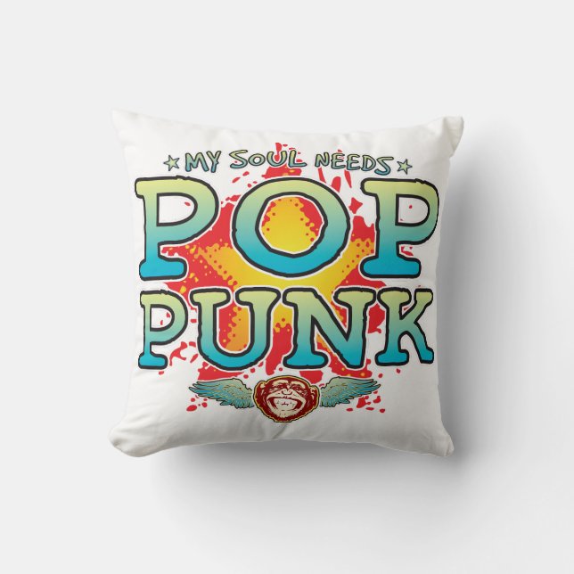 Pop Punk Soul Cushion (Front)