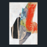 Pop Quirk I Poster<br><div class="desc">Pop Quirk I by Jennifer Goldberger. Varying textures, colors, and shapes have been used to create a cool piece of modern art. | 161804FN</div>