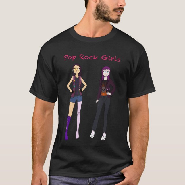 Pop Rock Girls friend T-Shirt (Front)