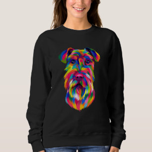 Pop Schnauzer Cute Paw Pet Men Women Kids Dog Sweatshirt