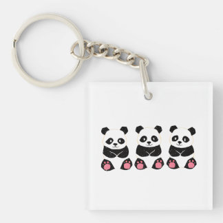 Pop Simple Design☆Pan Key Holder Key Ring