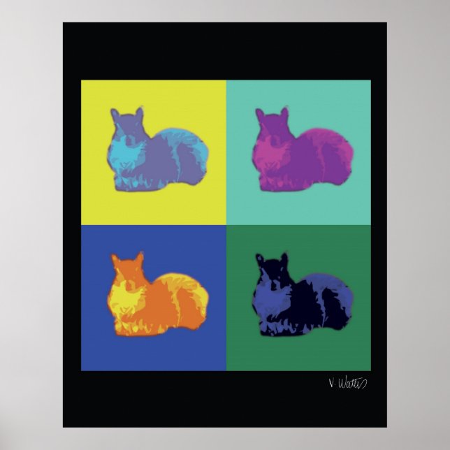 Pop Squirrel Poster (Front)