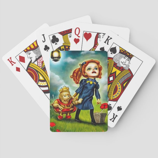 Pop Surrealism Little Dorothy Playing Cards (Back)