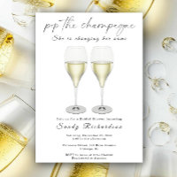 Pop the Champagne Bridal Shower