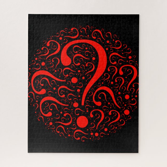 Pop The Question Engagement Jigsaw Puzzle (Vertical)