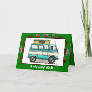 Pop Top Camper RV Trailer Holiday Wish