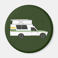 pop up chinook camper retro lemon lime