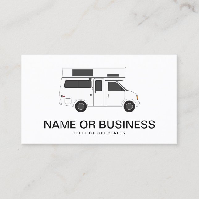 pop up provan business card (Front)