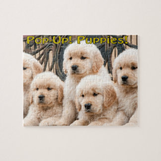 Pop Up! Puppies Jigsaw Puzzle
