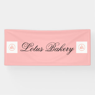 pop up shop pink business banner